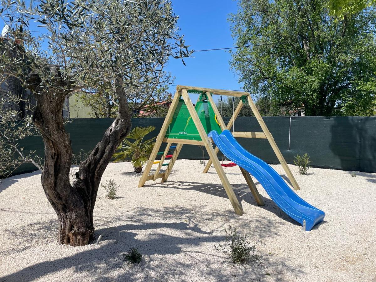 Moderne Istrische Steinvilla - 4 Sterne Mit Privatem, Beheizbaren Pool & Meerblick Kavran Dış mekan fotoğraf